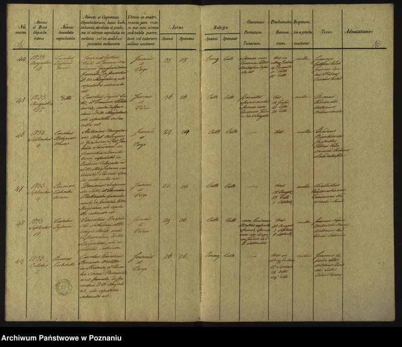 Obraz 11 z jednostki "Księga małżeństw"