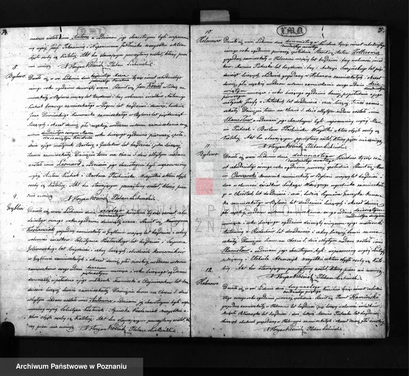 Obraz 4 z jednostki "Duplikat urodzonych, zaślubionych i zmarłych"