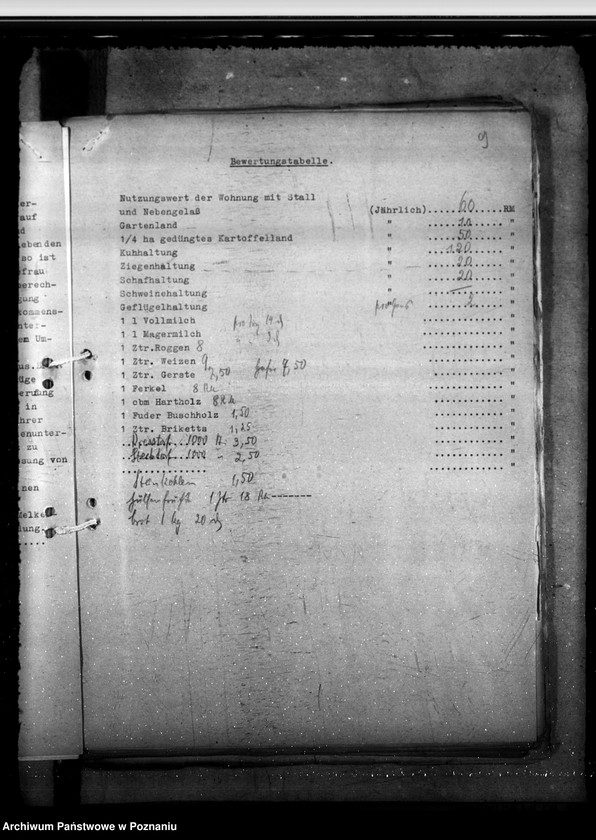 Obraz 13 z jednostki "Familienunterhalt für verheiratete landwirtschaftliche Deputanten und Tagelöhner"