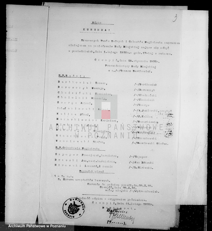 Obraz 7 z jednostki "Administracja miasta Czempinia"