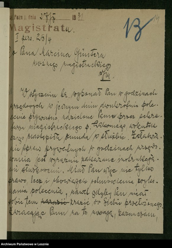 Obraz 15 z jednostki "[Gunter Marcin - akta osobowe]"