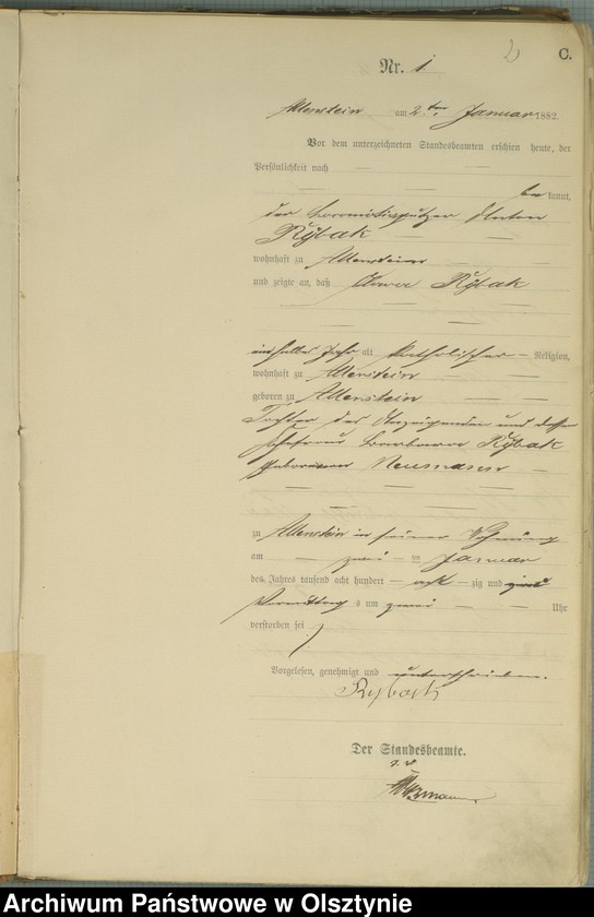 image.from.unit.number "Sterbe-Haupt-Register Nr 1 - 297"