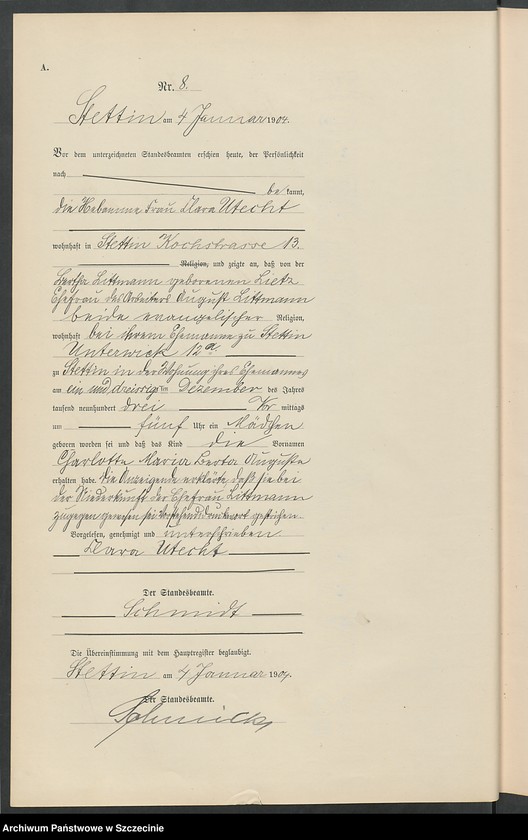 image.from.unit.number "Geburts-Register (Neben-Register) Band I"