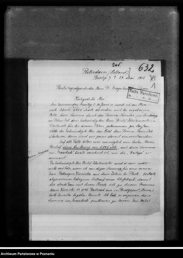 Obraz 5 z jednostki "[Komitet Generalny Pomocy dla Ofiar Wojny w Vevey, Bratnia Pomoc Koła Akademickiego Komitetu Wychodźców w Pradze- sprawozdania i wycinki prasowe.]"