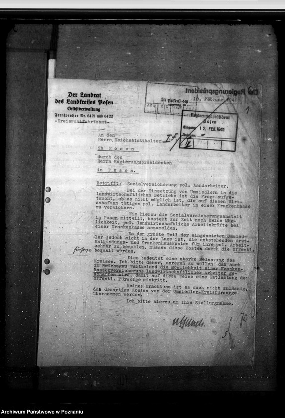 Obraz 5 z jednostki "Ubezpieczenie polskich robotników rolnych"