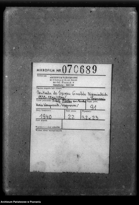 Obraz 2 z jednostki "Adolf Abeler aus Norkau, Kreis Wongrowitz (Wągrowiec)"