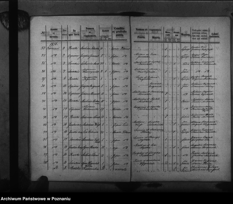 Obraz 15 z jednostki "Liber baptisatorum, copulatorum, mortuorum"