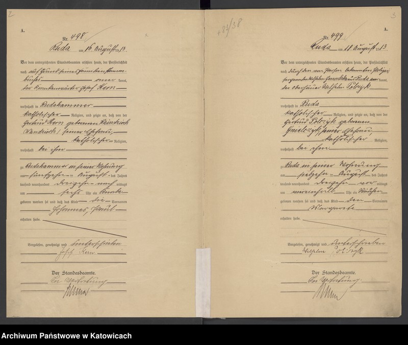 image.from.unit.number "Księga urodzeń nr 498 – 854 tom II"