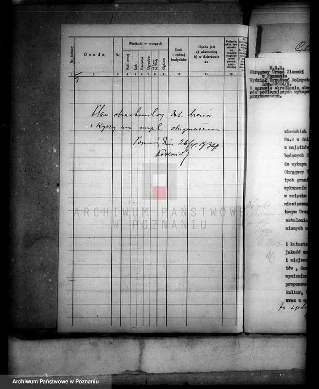 Obraz 9 z jednostki "Przymusowy wykup majątku Wyrza powiatu wyrzyskiego"