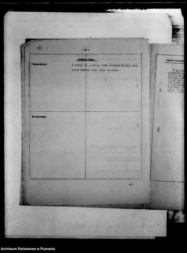 Obraz 15 z jednostki "/Sprawozdanie z lustracji zakładów opiekuńczych/"