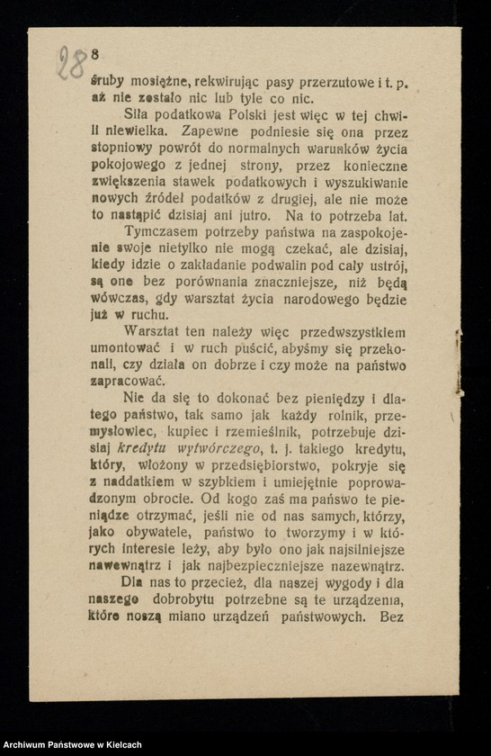 Obraz 30 z kolekcji "Palkaty, odezwy, obwieszczenia111"