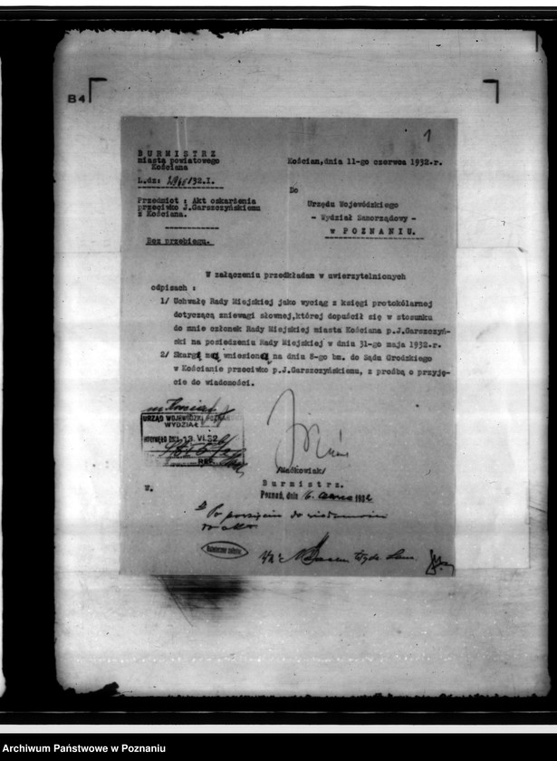 Obraz 5 z jednostki "Członkowie magistratu i radni miasta Kościana"