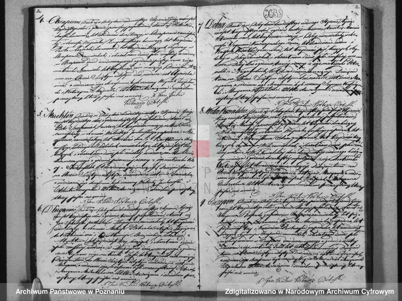 Obraz 4 z jednostki "Księga urodzeń, małżeństw i zgonów"