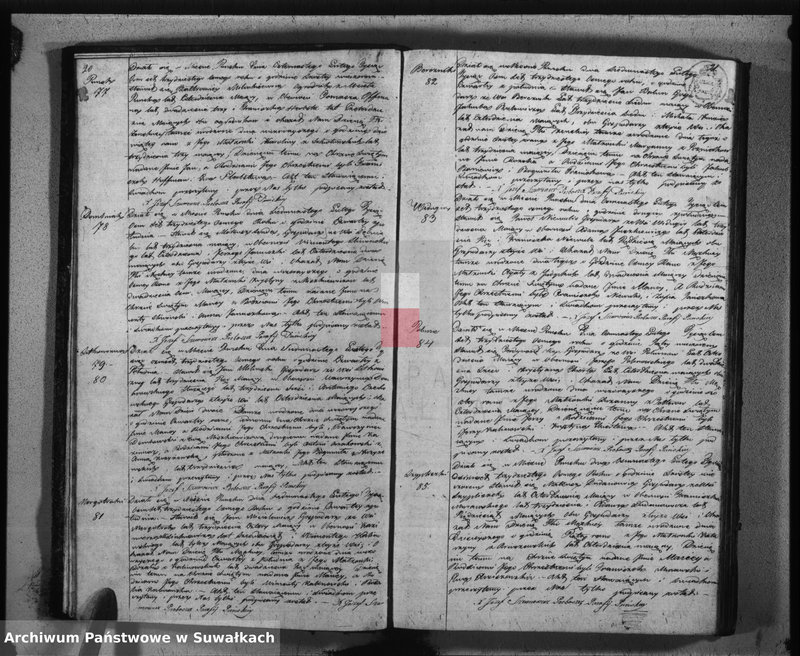 image.from.unit.number "Duplikat urodzonych, umarłych, zaślubionych w parafii puńskiey na rok 1838"