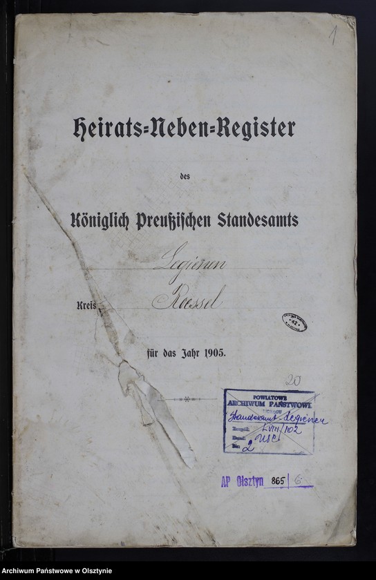 image.from.unit.number "Heiraths-Neben-Register Nr 1 - 9"