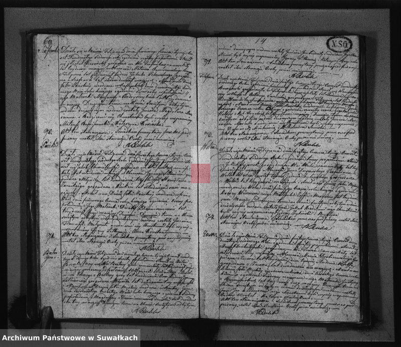 image.from.unit.number "Duplikat Parafii Filipowskiey: to jest Akta Urodzonych, Zeszłych i Zaślubionych z Roku 1827"