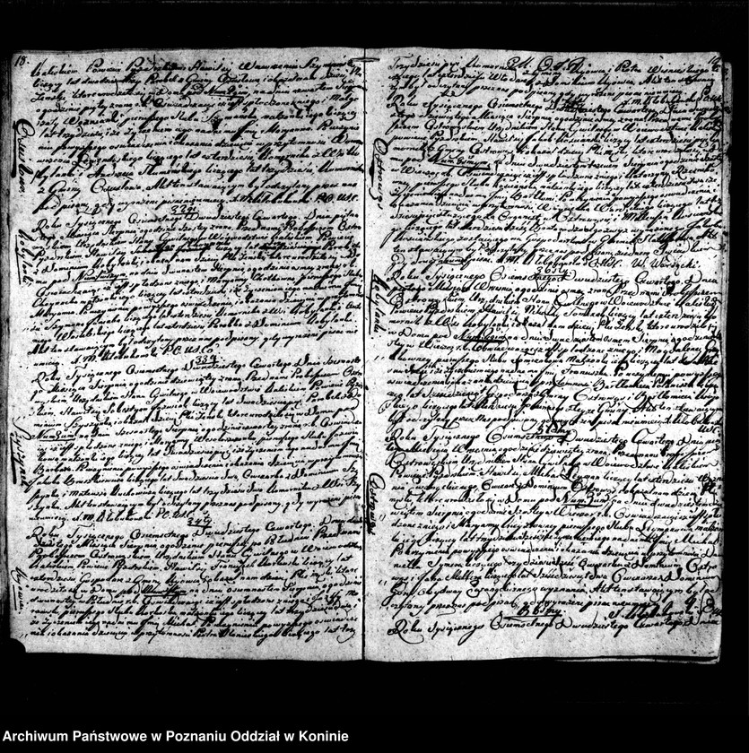 Obraz 12 z jednostki "Księga urodzonych, zmarłych, zaślubionych"