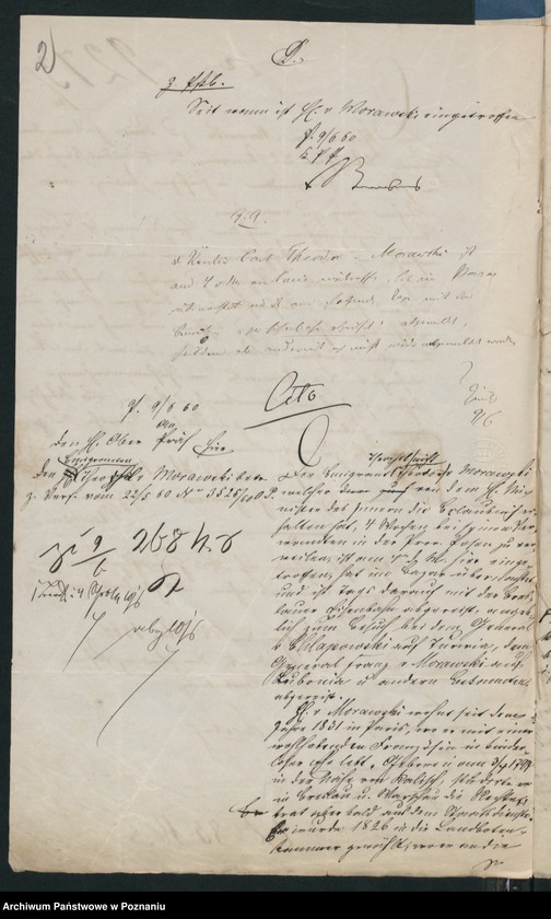 Obraz 6 z jednostki "A. betr. Theodor Theophil von Morawski"