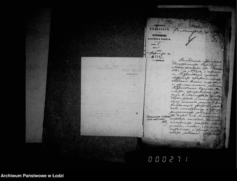 Obraz 11 z jednostki "Po deloproizvodstvu o statističeskich svedenijach"