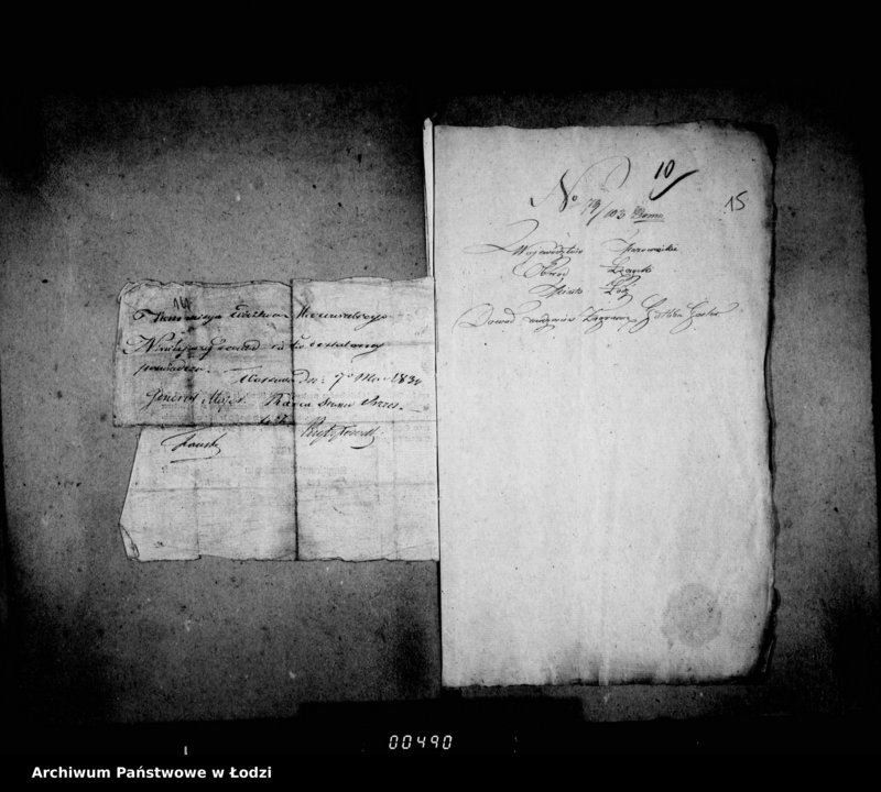 Obraz 17 z jednostki "Akta tyczące się dowodów spisowych"