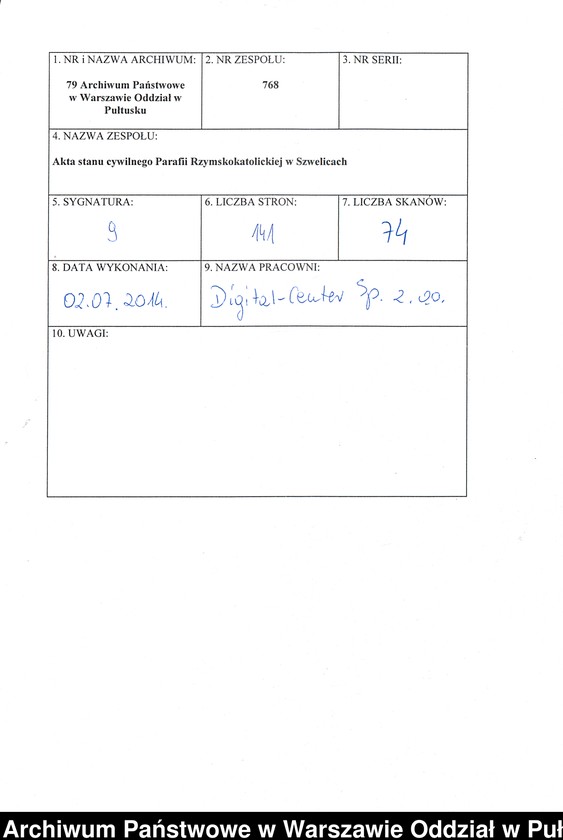 image.from.unit.number "Akta urodzeń, małżeństw i zgonów"