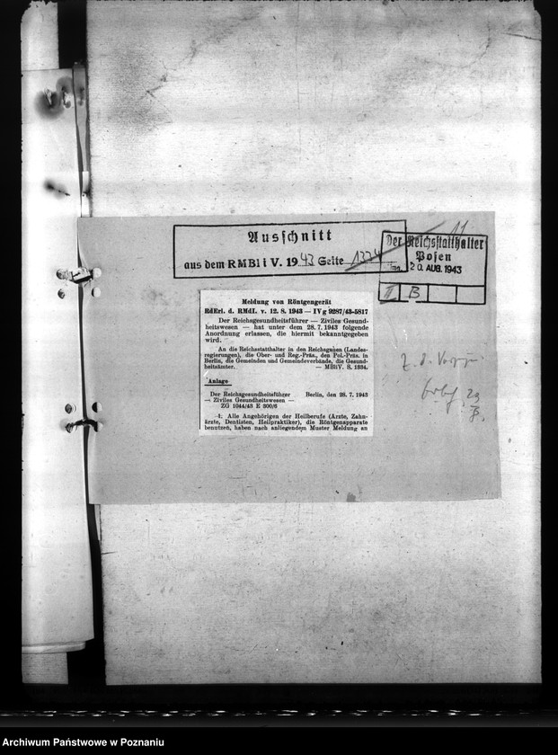 Obraz 18 z jednostki "Einsatz der Röntgenapparte"