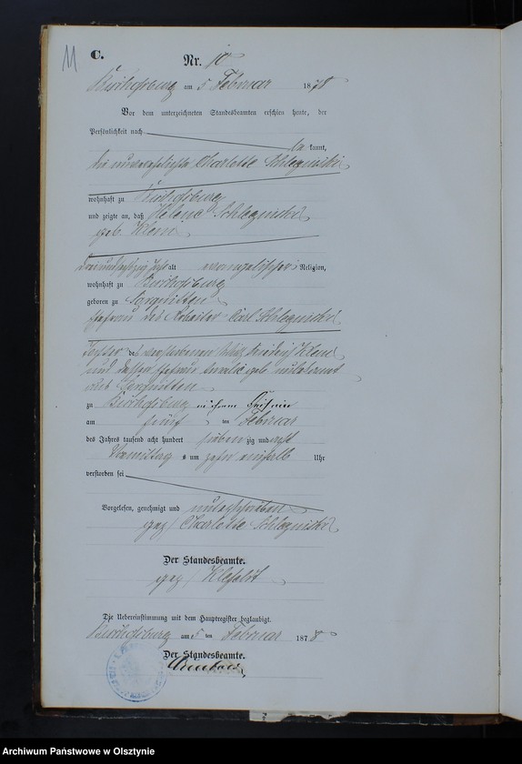 image.from.unit.number "Sterbe-Neben-Register Nr 1 - 149"