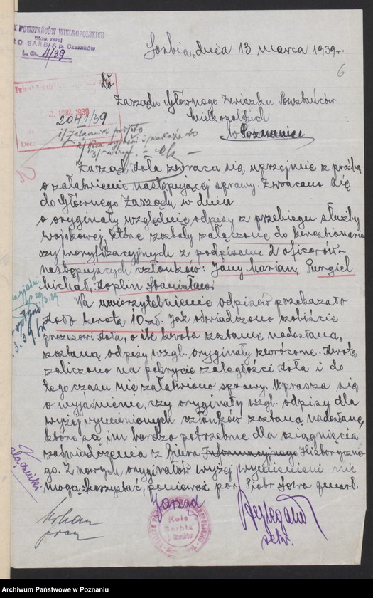 Obraz 10 z jednostki "Sarbia, powiat Czarnków - akta koła."