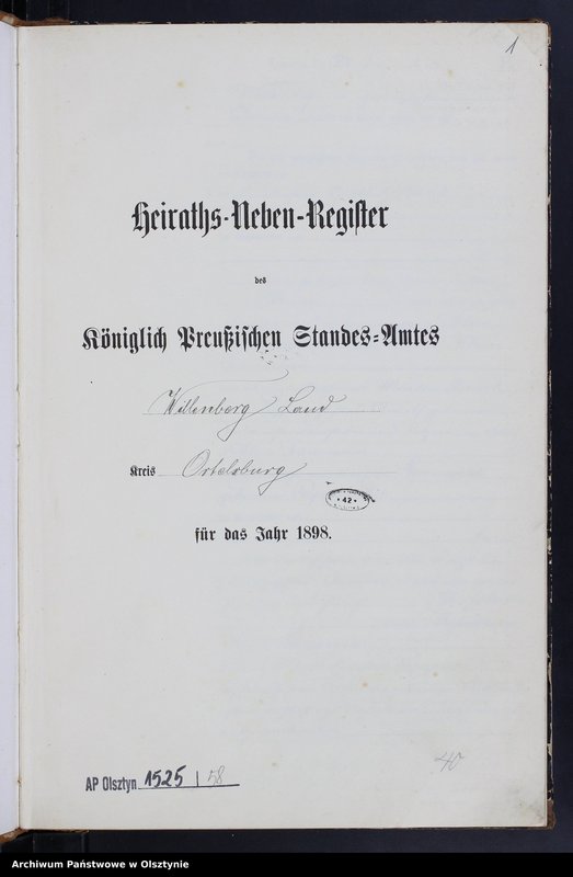 image.from.unit.number "Heiraths-Neben-Register Nr 1 - 41"