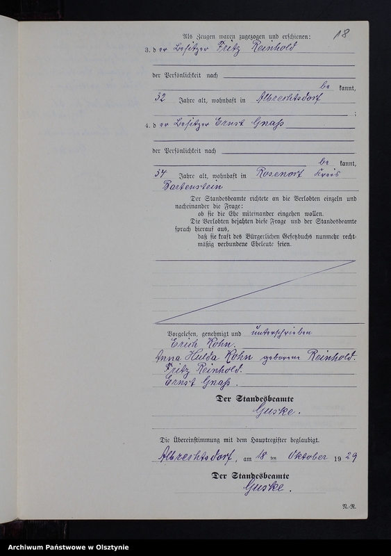 image.from.unit.number "Heiraths-Neben-Register Nr 1 - 9 [ Księga małżeństw - wtóropis ]"