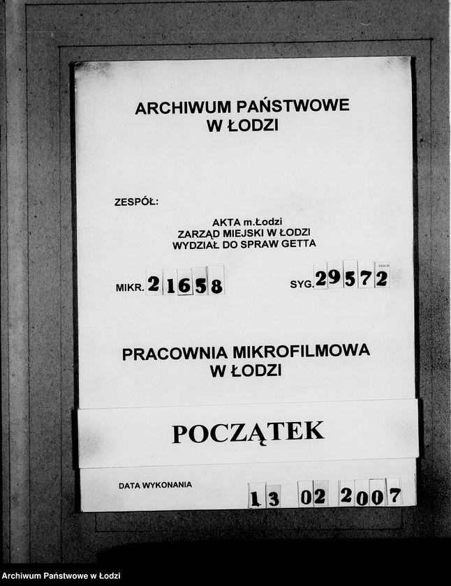 Obraz 1 z jednostki "161-195 [Wnioski ludności nieżydowskiej wysiedlonej z Getta o zwrot rzeczy pozostawionych w dawnym miejscu zamieszkania]"