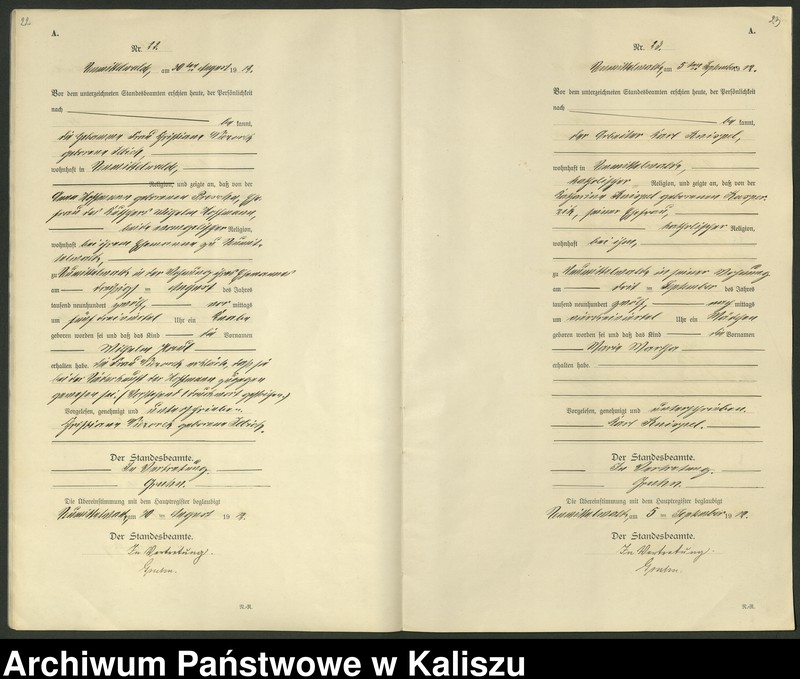 Obraz 14 z jednostki "[Księga urodzeń]"