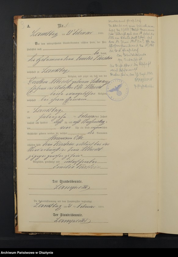 image.from.unit.number "Geburts-Neben-Register Nr 1 - 88"