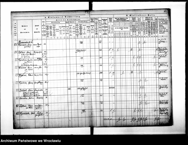image.from.unit.number "Klassensteuerolle nebst Einkommens Nachweisung"