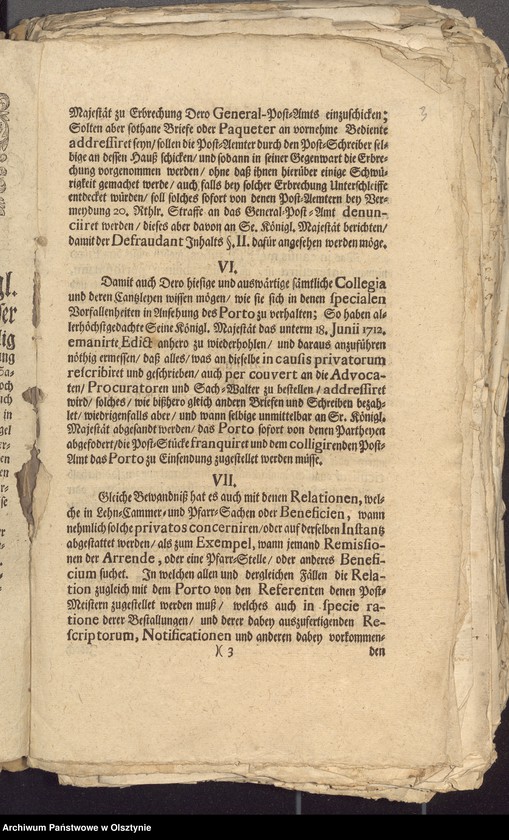 image.from.unit.number "Königliche Edikte, Patente usw. [Rozporządzenia królewskie]"