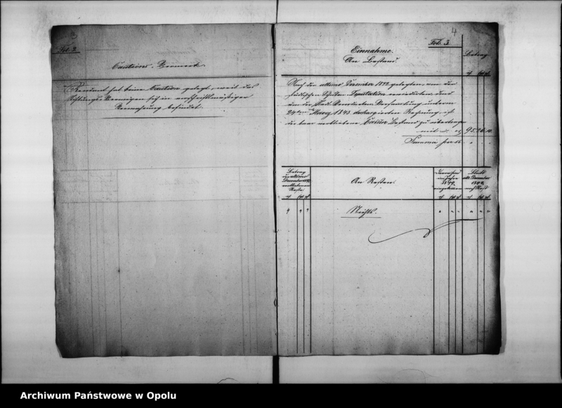 Obraz 7 z jednostki "Acta des Magistrats zu Oppeln betreffend: die Revision der Rechnungen der Domherr Franz Paulschen Schulstiftung und Erteilung der Decharge für den Rendanten de Anno 1844 bis Mai 1853"