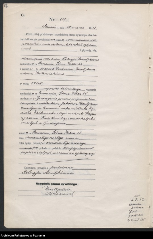 image.from.unit.number "Księga miejscowa zgonów tom II [Rejestr główny zgonów]"