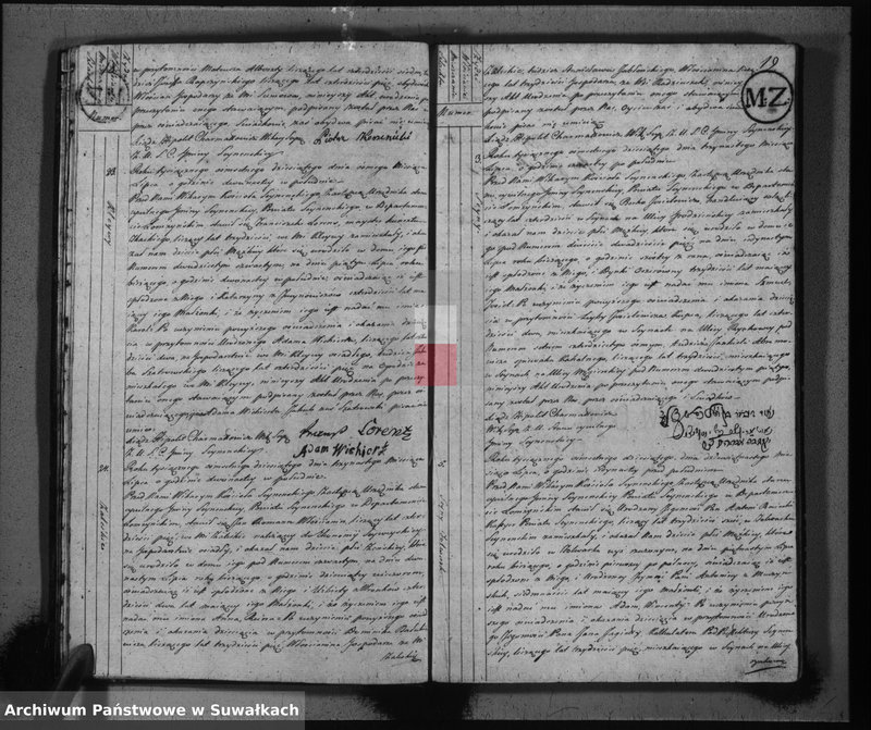 image.from.unit.number "Akta stanu cywilnego urodzonych w gminie seyneńskiey od 1-go maja 1810 roku"