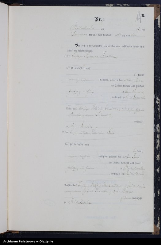 image.from.unit.number "Heiraths-Neben-Register Nr 1 - 9"