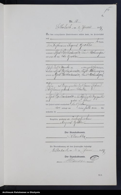 image.from.unit.number "Sterbe-Neben-Register Nr 1 - 33"