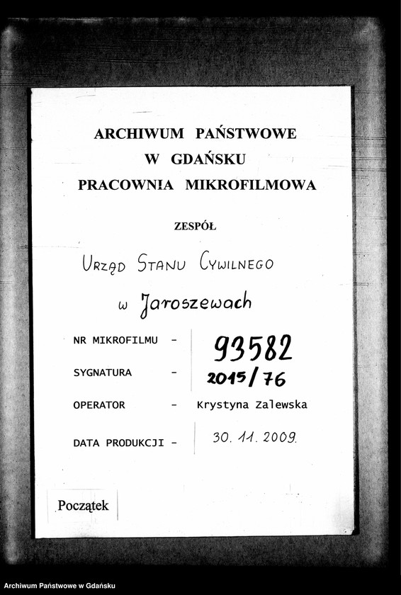 Obraz 1 z jednostki "Księga urodzeń"