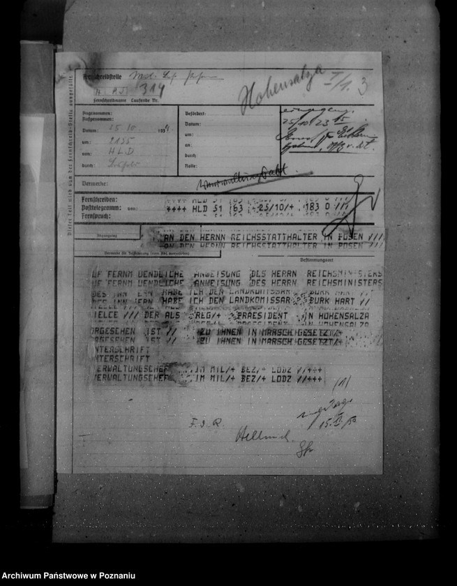 Obraz 7 z jednostki "Personalia urzędników rejencyjnych, landratów, urzędników landrackich oraz miejskich"