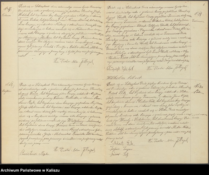 Obraz 9 z jednostki "Duplikat aktów stanu cywilnego urodzeń, zejść i ślubów"