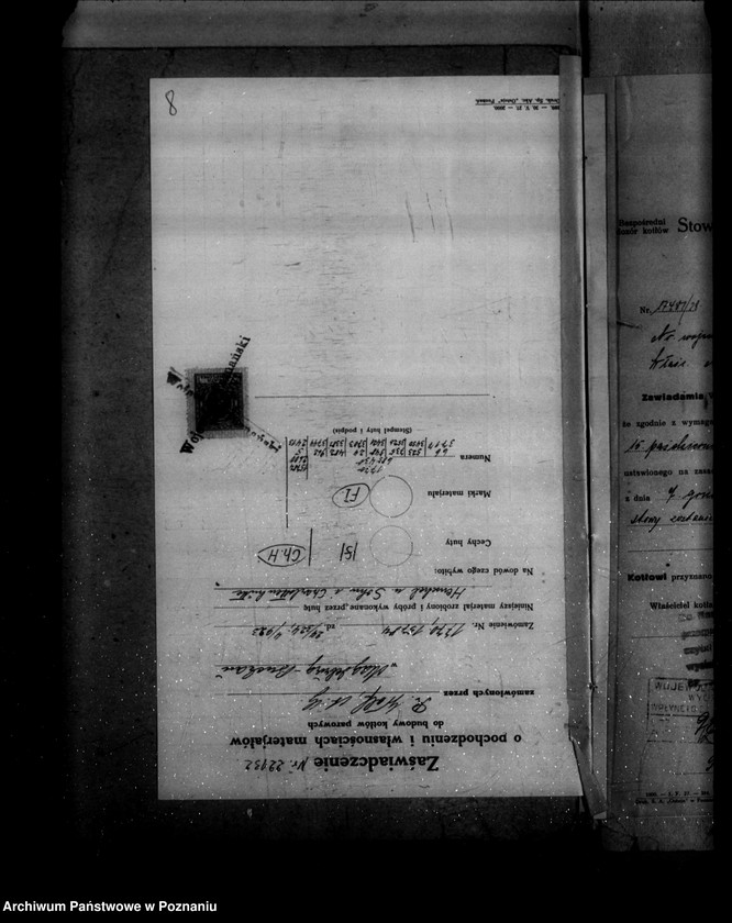 image.from.unit.number "Gorzelnia rolnicza W. Rohra w Golinie Wielkiej nr woj. kotła 6044"