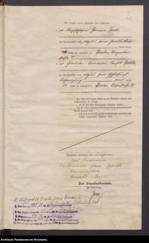 image.from.unit.number "Heirats-Haupt-Register Breslau IV 1912 Band 2"