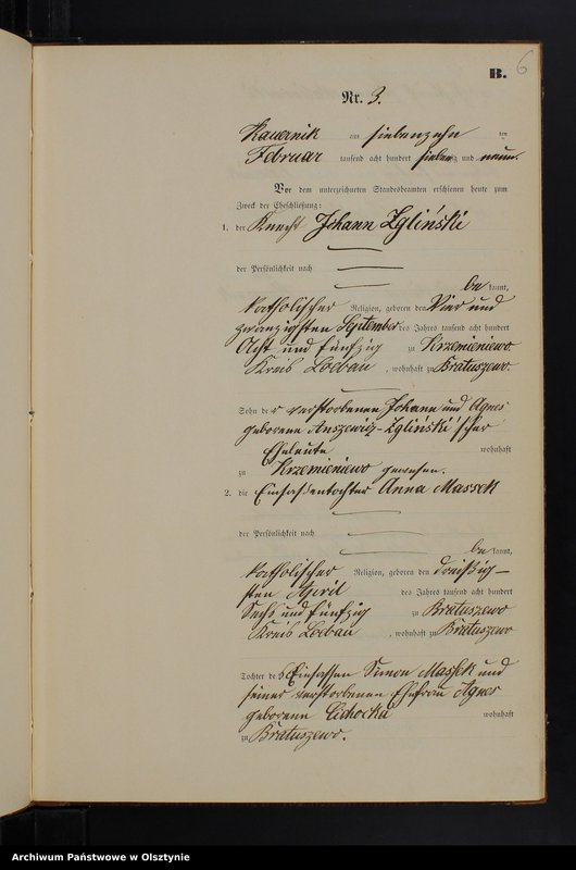 image.from.unit.number "Heiraths-Neben-Register Nr 1 - 15"