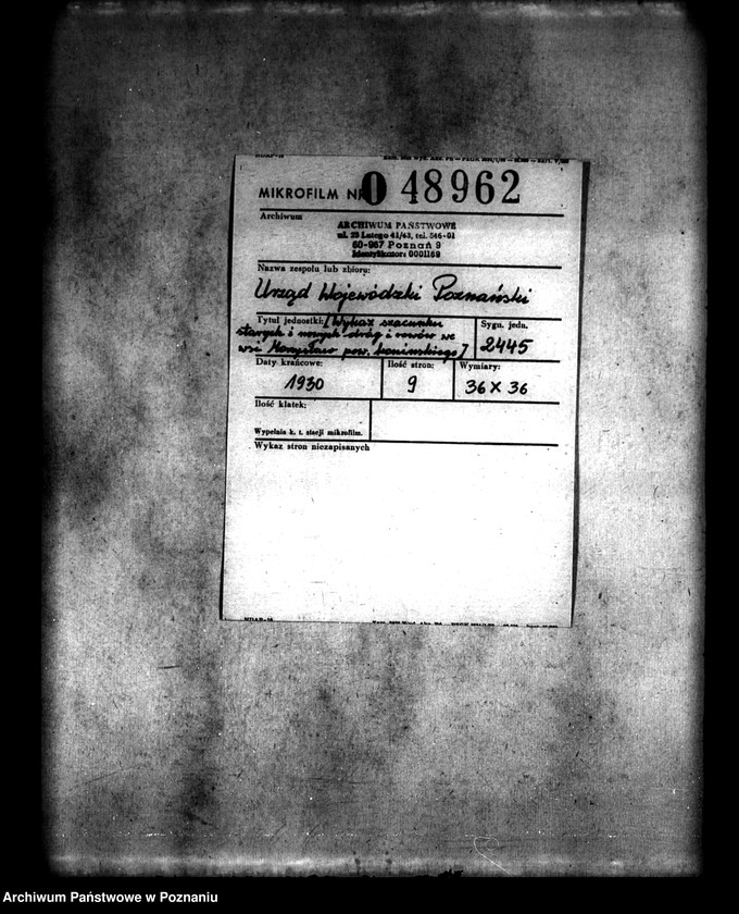 Obraz 2 z jednostki "/Wykaz szacunku starych i nowych dróg i rowów we wsi Morzysław powiatu konińskiego/"