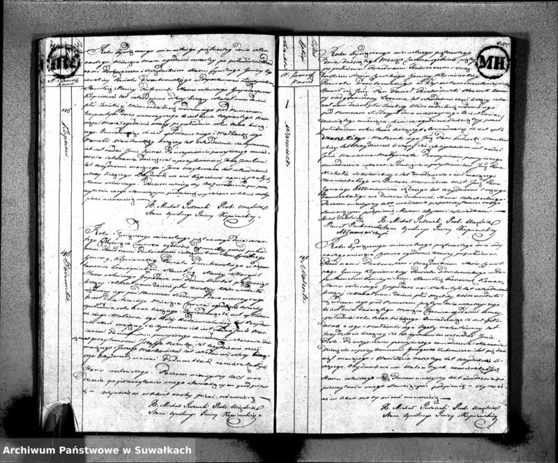 image.from.unit.number "Akta Urodzonych Gminy Kopciowskiey od 1-go Stycznia 1815"