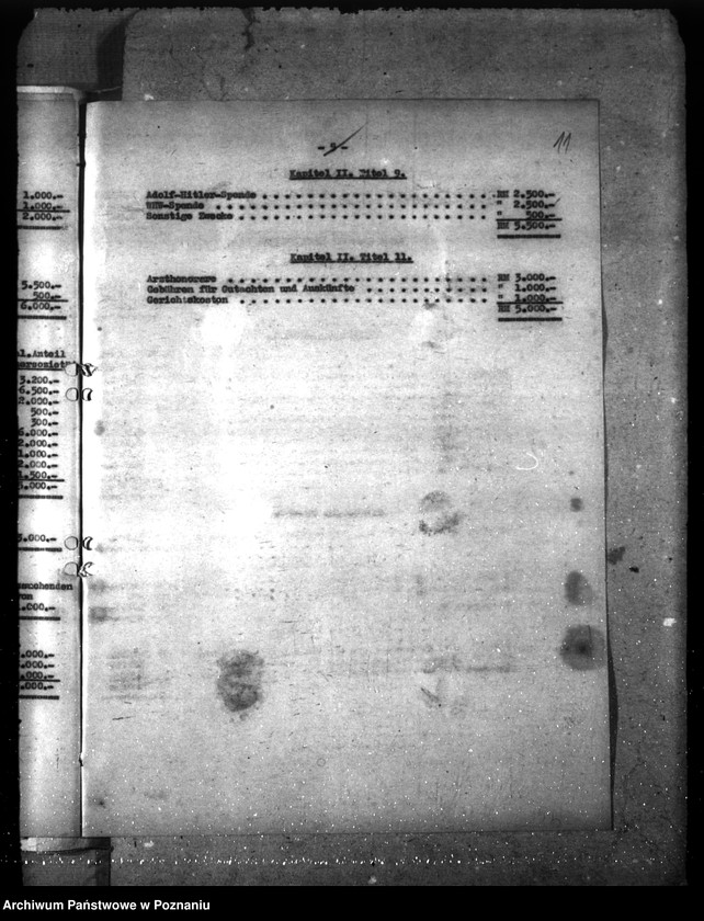 Obraz 17 z jednostki "Haushaltspläne der Posenschen Feuer- und Lebensversicherung"