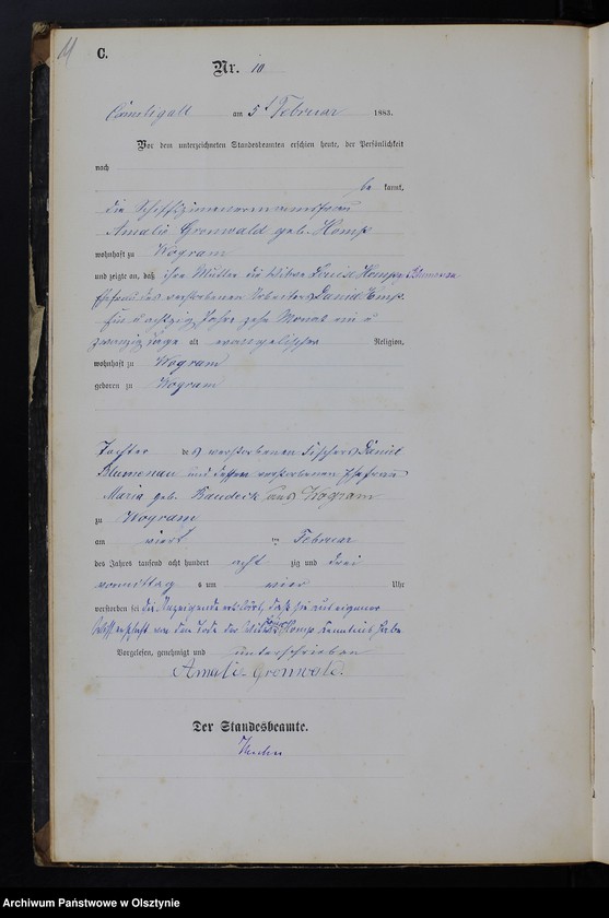 image.from.unit.number "Sterbe-Haupt-Register Nr 1 - 82"